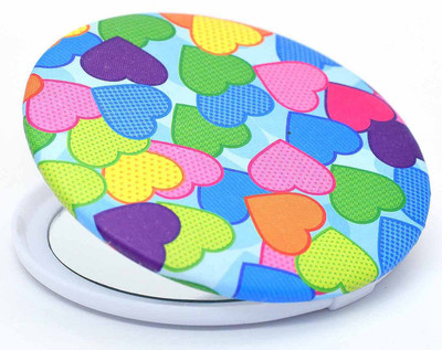 

Color Fever Dual Magnifying Compact Mirror (Color Heart)