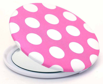 

Color Fever Dual Magnifying Compact Mirror (Pink)