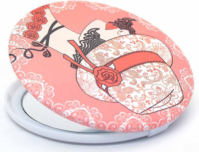 

Color Fever Dual Magnifying Compact Mirror (Beauty Girl)