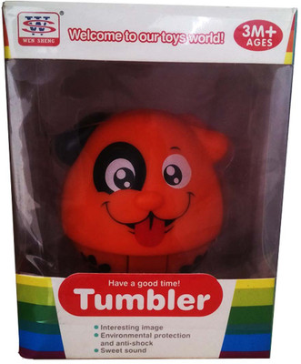 

kidoz kingdom FUNNY TUMBLER FOR KIDS - DOG(Multicolor)
