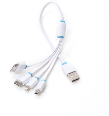

ReTrack 4 in 1 Multi Charger Charging Sync & Charge Cable(Purple)