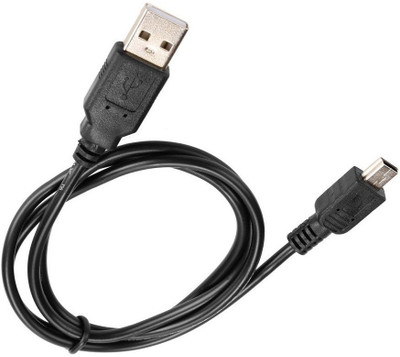 

ReTrack USB 5 Pin V3 USB 2.0 Smart Data-Cable For DIGITAL CAMERA EXTRNAL HARD DRIVES MOBILES Sync & Charge Cable(Black)