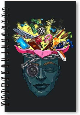 

The Design Junction A5 Diary(confused_Designernotebook, Multicolor)