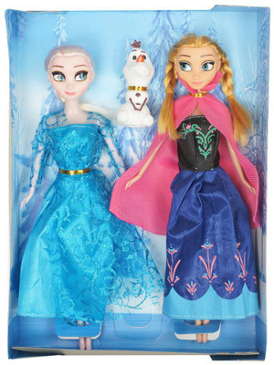 

Origin Fashion Frozen Sisters with Snowman Olaf(Multicolor)