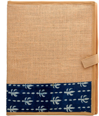

GOYMA Natural Jute Display Book(Set Of 1, Blue)