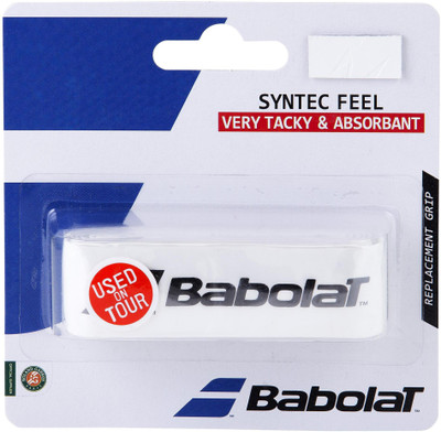 

Babolat Syntec Feel X 1 Extra Tacky Grip(White, Pack of 1)