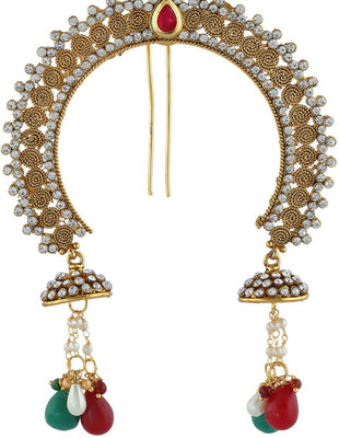 

Anuradha Art Jewellery HB-206 Hair Clip(Gold)