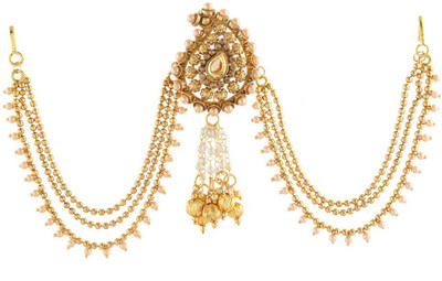 

Anuradha Art Jewellery HB-220 Hair Clip(Gold)