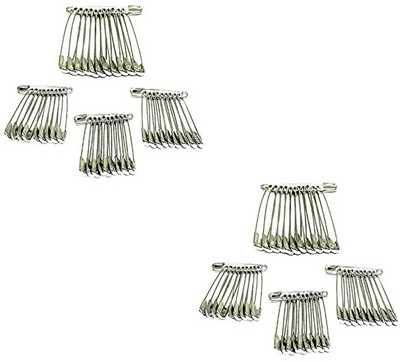 

Shop & Shoppee Standard Safety Bob Pins for Girls and Women Set of 100 (6 cm) Back Pin(Silver)