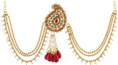 

Anuradha Art Jewellery HB-219 Hair Clip(Red)
