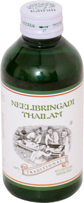 

Kairali Neelibringadi Thailam for Hair related problems - 200 ml. Hair Oil(200 ml)