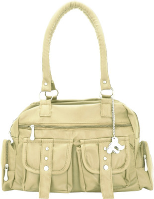 

Lady bar Shoulder Bag(Beige)