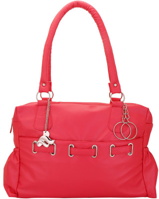 

Lady bar Shoulder Bag(Pink)