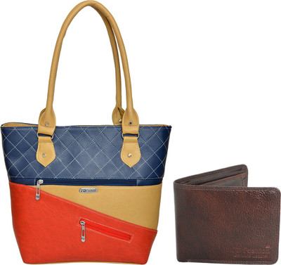 

FD Fashion Shoulder Bag(Blue, Brown)