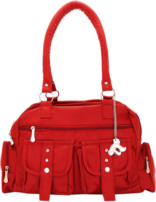

Lady bar Shoulder Bag(Red)