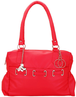 

Lady bar Shoulder Bag(Red)