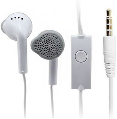 WebSpectra Classic Wired Headset With Mic Wired Headset(White, In the Ear)