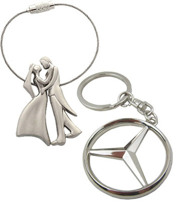 

Alexus Couple And Love A Key Chain(Silver)