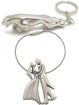 

Alexus Couple And Hyundai A Key Chain(Silver)