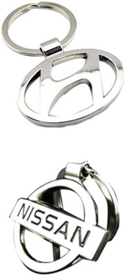 

Alexus Hyundai And Nissan Key Chain(Silver)