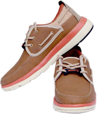 

Clerk Boys Lace Sneakers(Beige, Brown