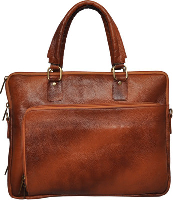 

Hidekin 16 inch Laptop Messenger Bag(Tan)