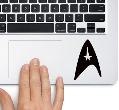 

Onlinemart Starlogo Vinyl Laptop Decal 15.6