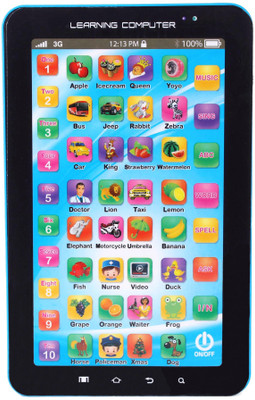 

Toybazaar Kids Educational Learning Tablet (Color May Vary)(Multicolor)