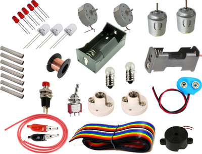 

Junior Scientist EXPERIMENTAL ELECTRIC ACTIVITY KIT 2 (LOOSE PARTS)(Multicolor)