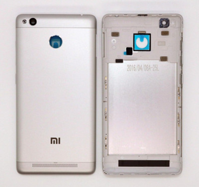 

Case Creation Mi Redmi 3S Prime Back Panel(Silver)