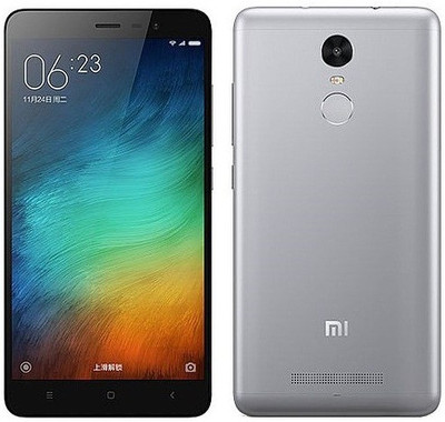 CASE CREATION Mi Redmi Note 3 Back Panel(Grey)
