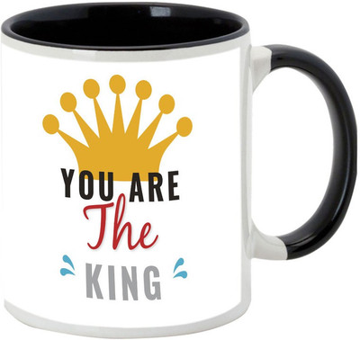 

AllUPrints Dad A Reflection Of God Black Ceramic Mug(325 ml)