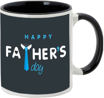 

AllUPrints Daddy You Are The Best Black Ceramic Mug(325 ml)