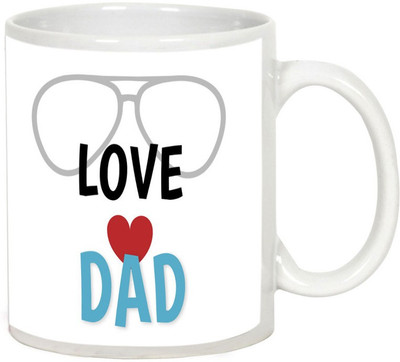 

AllUPrints The Best Father In The World White Ceramic Mug(325 ml)
