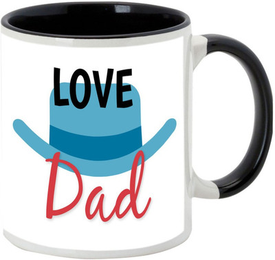 

AllUPrints My Lovely Father Black Ceramic Mug(325 ml)