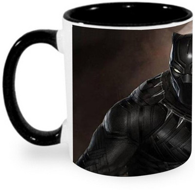 

Ashvah Black Panther Ceramic Mug(350 ml)