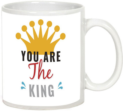 

AllUPrints Dad A Reflection Of God White Ceramic Mug(325 ml)