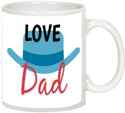 

AllUPrints My Lovely Father White Ceramic Mug(325 ml)