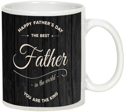 

AllUPrints The Best Father White Ceramic Mug(325 ml)