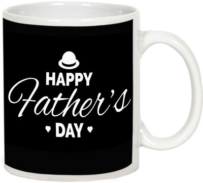 

AllUPrints Father's Day Gift White Ceramic Mug(325 ml)