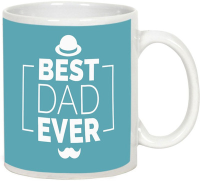 

AllUPrints The Best Father Of The World White Ceramic Mug(325 ml)