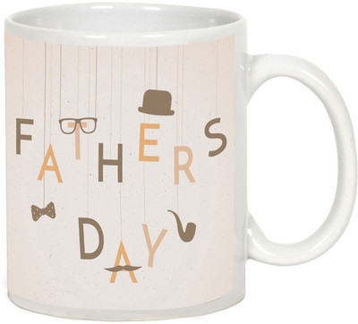 

AllUPrints Incredible Father's Day Gift White Ceramic Mug(325 ml)