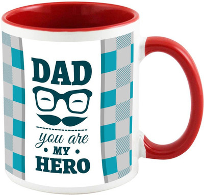 

AllUPrints I Have The Greatest Father Red Ceramic Mug(325 ml)