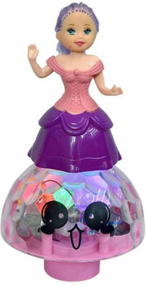 

MN OVERSEAS 3D LIGHT MUSICAL DOLL(Multicolor)