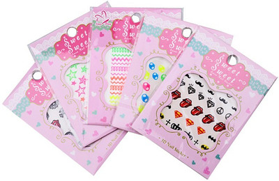 

ChinuStyle Nail Art Stickers(Multicolor)