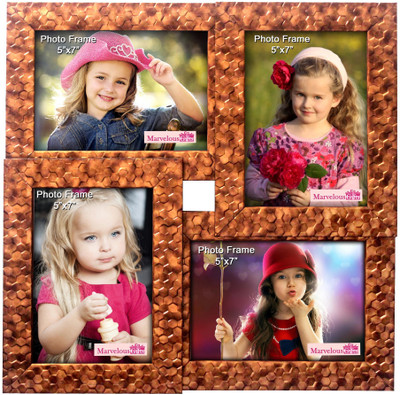 

Marvelousgifts Generic Photo Frame(Copper, 4 Photos)