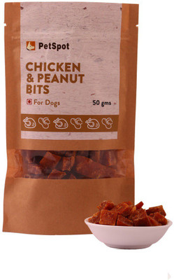 

PetSpot Chicken & Peanut Bits Chicken Dog Treat(70 g)