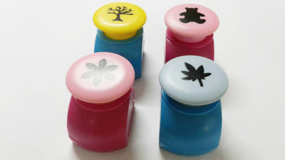 

Red Rock Punches & Punching Machines(Set Of 4, Multicolor)