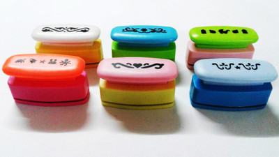 

Red Rock Punches & Punching Machines(Set Of 6, Multicolor)