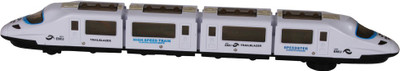 

Muren PEEPAL SHOP UNIVERSAL HIGH SPEED METRO EXPRESS BULLET TRAIN EMU WITH FLASH LIGHT & MUSIC GIFT TOY(White)